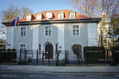 Gdańsk. ul. Batorego  konsulat generalny Federacji...