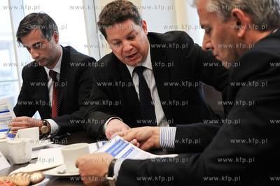 Gdansk. Terminal kontenerowy DCT. Wizyta przedstawicieli...