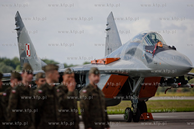 22 Baza Lotnictwa Taktycznego w Malborku. Uroczystosc...