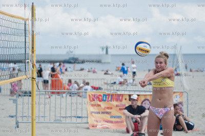 Gdynia. Plaza miejska. Akademicki Puchar Polski w siatkowce...