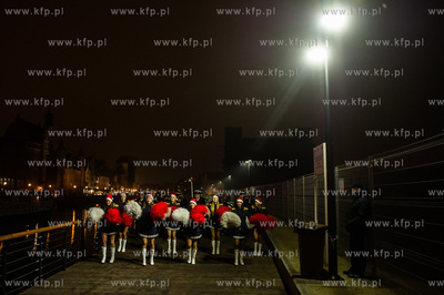Gdansk. Przywitanie Swietego Mikolaja, parada zaczarowanego...