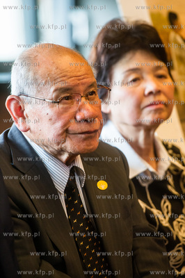 Gdansk. Europejskie Centrum Solidarnosci. Spotkanie...