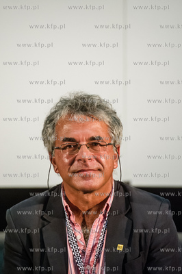 Gdynia. Festiwal Filmow w Gdyni. Spotkanie ze Slawomirem...