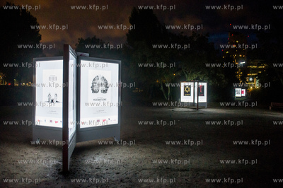 Gdynia. Park rady Europy. 41. Festiwal Filmowy w Gdyni....