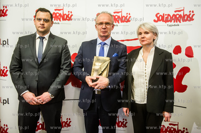 Gdańsk. Siedziba NSZZ Solidarność. Sala Akwen. Uroczystość...