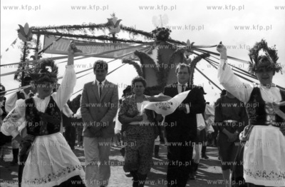 Dozynki wojewodztwa Gdanskiego w Sierakowicach na Kaszubach....