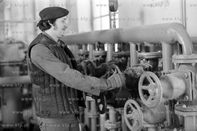 Andrzej Brodnicki, operator acetylenowy w Stoczni Gdańskiej...
