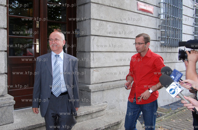 Gdansk. Prokuratura Apelacyjna. Nz. Emil Wasacz po...