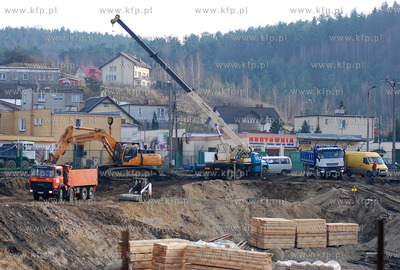 W Rumi przy skrzyzowaniu ulic Sobieskiego i Sabata...