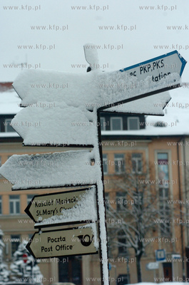 Zima w Slupsku.
24.11.2008
fot. Artur Bissari / KFP