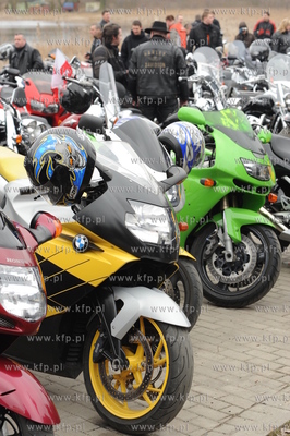 Sobowidz. Rozpoczecie sezonu motocyklowego Jajcarnia...