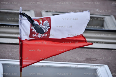 Stare Miasto w Gdansku. Zaloba narodowa po katastrofie...