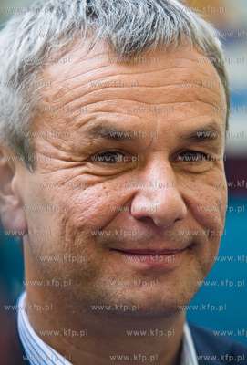 Gdansk. Stadion PGE Arena Gdansk. Wizytacja Sejmowej...