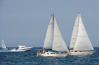 Zatoka Gdanska. 15  edycja Baltic Sail 2011. Regaty...