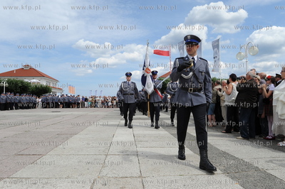Sopot - molo. Uroczyste obchody Swieta Policji, podczas...