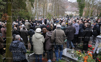 Cmentarz Katolicki w Sopocie. Pogrzeb Zbigniewa Gacha,...