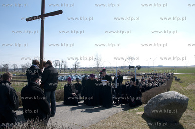 Tradycyjnie w Wielki Piatek na Gorze Jana Pawla II...