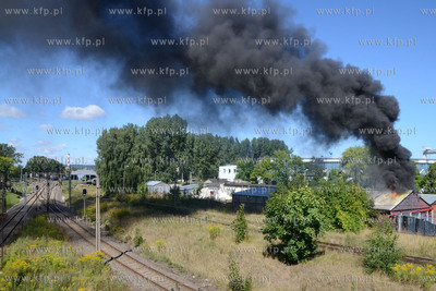 Pozar w Gdyni Grabowku. 26.08.2013 fot. Andrzej J....
