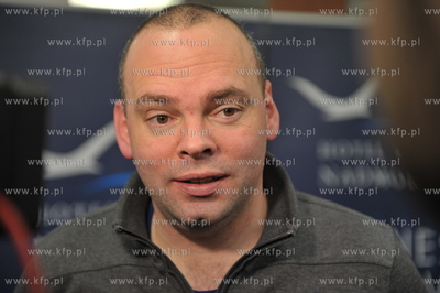 Gdynia. Hotel Nadmorski. Konferencja prasowa turnieju...