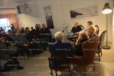 Otwarcie czytelni scenariuszy w Gdynskiej Szkole Filmowej....