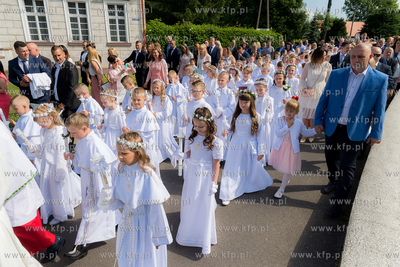 Pierwsza Komunia Święta w Pelplinie. 
25.05.2018
Fot....