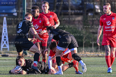 Sopot. Stadion Ogniwa Sopot. Ekstraliga rugby. Ogniwo...