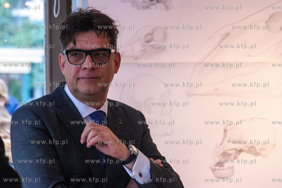 Wernisaż wystawy Jacka Kornackiego "Ślady i znaki...