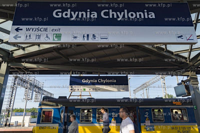 Gdynia Chylonia. Dworzec.22.08.2019 Fot. Anna Bobrowska...