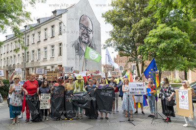 Gdańsk. Akcja "uliczny trolling" i konferencja prasowa...