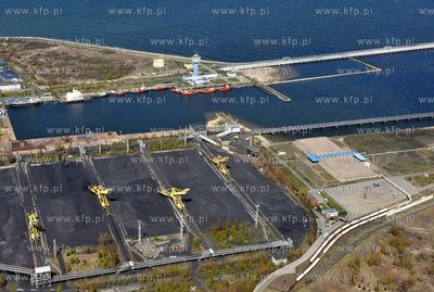 Gdans, Port Polnocny z lotu ptaka. 2.05.2011 Fot. Maciej...