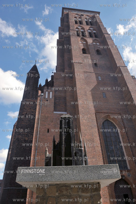 Na placu ks. Jozefa Zator - Przytockiego stoi replika...