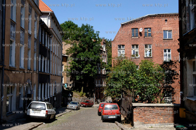 Gdansk Biskupia Gorka. Ul. Biskupia i okolice.  6.08.2007...