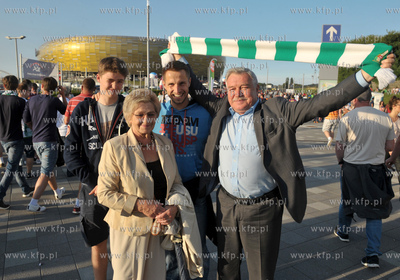 PGE ARENA w Gdansku. Super-Mecz miedzy Lechia Gdansk,...