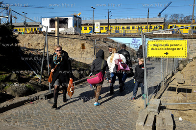 Gdansk Wrzeszcz. Dworzec PKP. Przejscie pod torami...