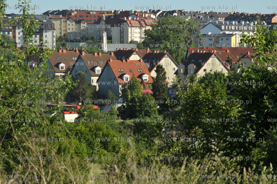 Gdańsk Orunia widziana od strony dzielnicy Chełm....
