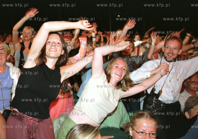 Sopot Festiwal. Publicznosc w Operze Lesnej podczas...