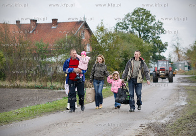 Nowakowo, Wyspa Nowakowska kolo Elblaga. Sztorm na...