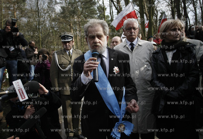 Gdansk. Cmentarz Srebrzysko. Pogrzeb Anny Walentynowicz,...