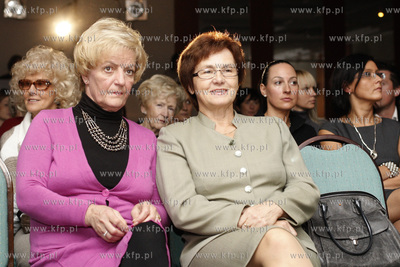 Gdynia. Hotel Nadmorski. Pokaz mody firmy odziezowej...