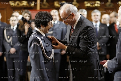 Gdańsk. Dwór Artusa. Święto Służby Więzienne...