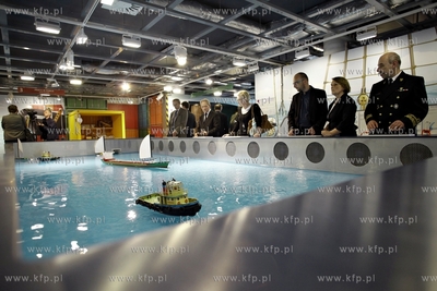 Gdansk.Uroczystosc otwarcia Osrodka Kultury Morskiej,...