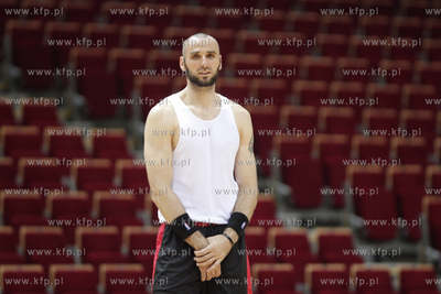 Sopot. Ergo Arena. Trening koszykarskiej druzyny narodowej...