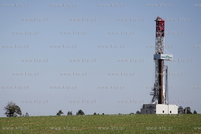 Odwiert gazu łupkowego Lubocino prowadzony przez PGNiG.
17.09.2012
fot....