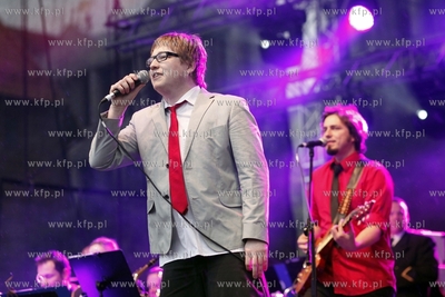 Gdansk. Targ Weglowy. Koncert zepolu Majestic w ramach...