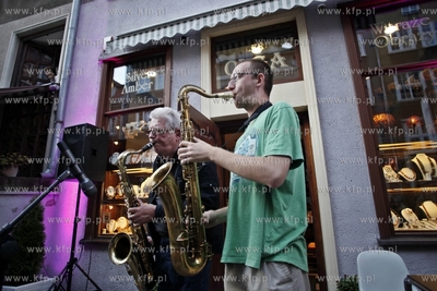 Gdansk. Swieto ul. Mariackiej.
Koncert Wedrujacy czyli...