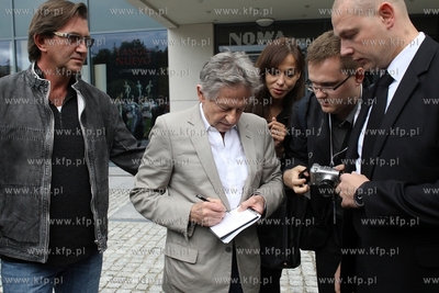 38 Gdynia Festiwal Filmowy. Nz. rezyser Roman Polanski...