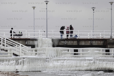 Molo w Gdansku Brzeznie.
27.01.2014
fot. Krzysztof...