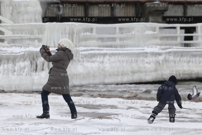 Molo w Gdansku Brzeznie.
27.01.2014
fot. Krzysztof...