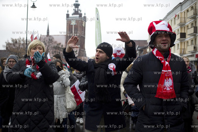 Gdansk. Parada na Swieto Niepodleglosci.
11.11.2016
fot....