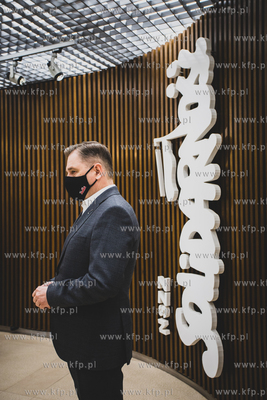 Gdańsk. Konferencja prasowa przewodniczącego NSZZ...